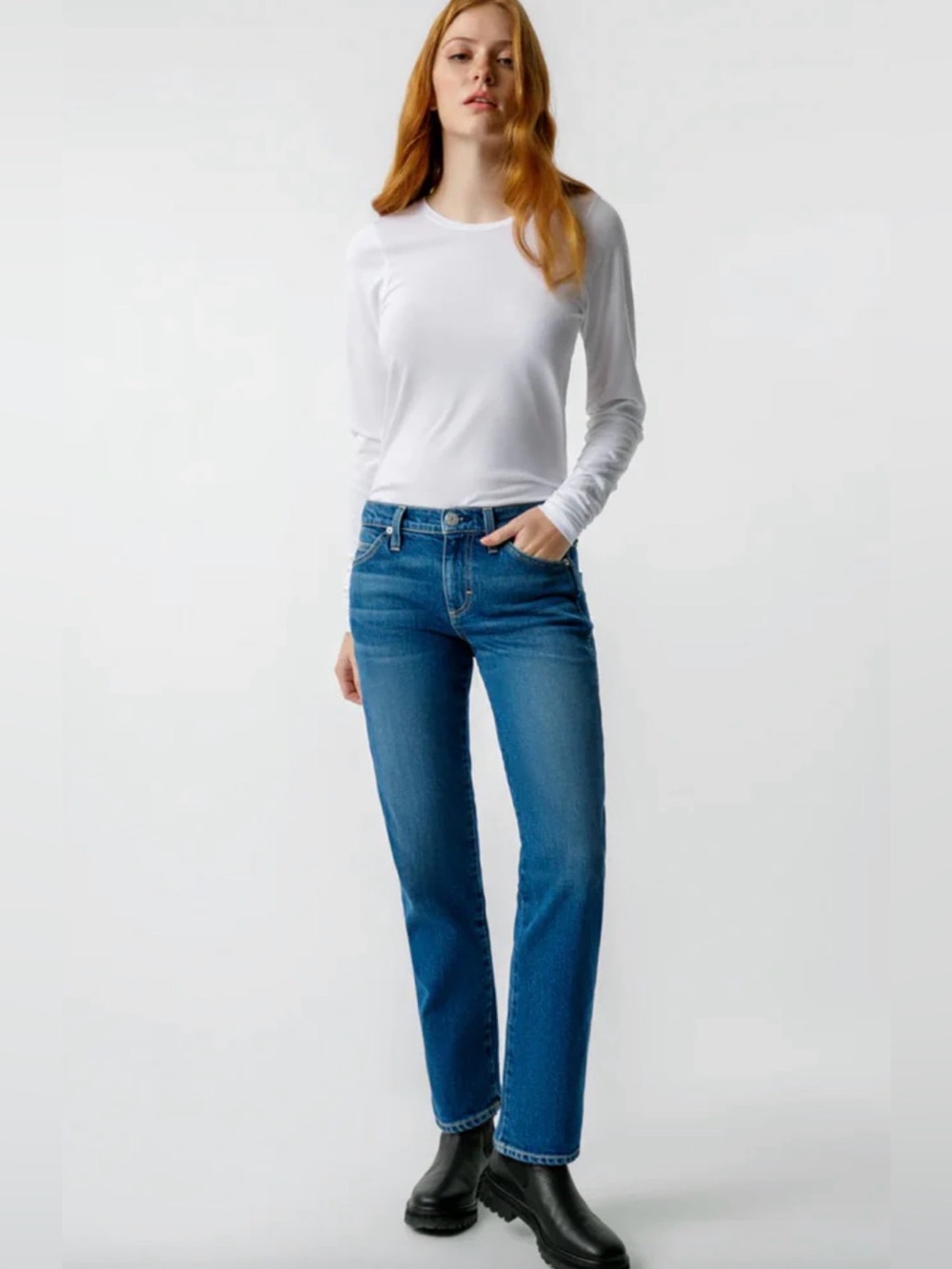 AMO Toni Low Slim Jeans Size 24